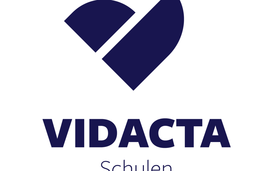 VIDACTA Logo in Blau