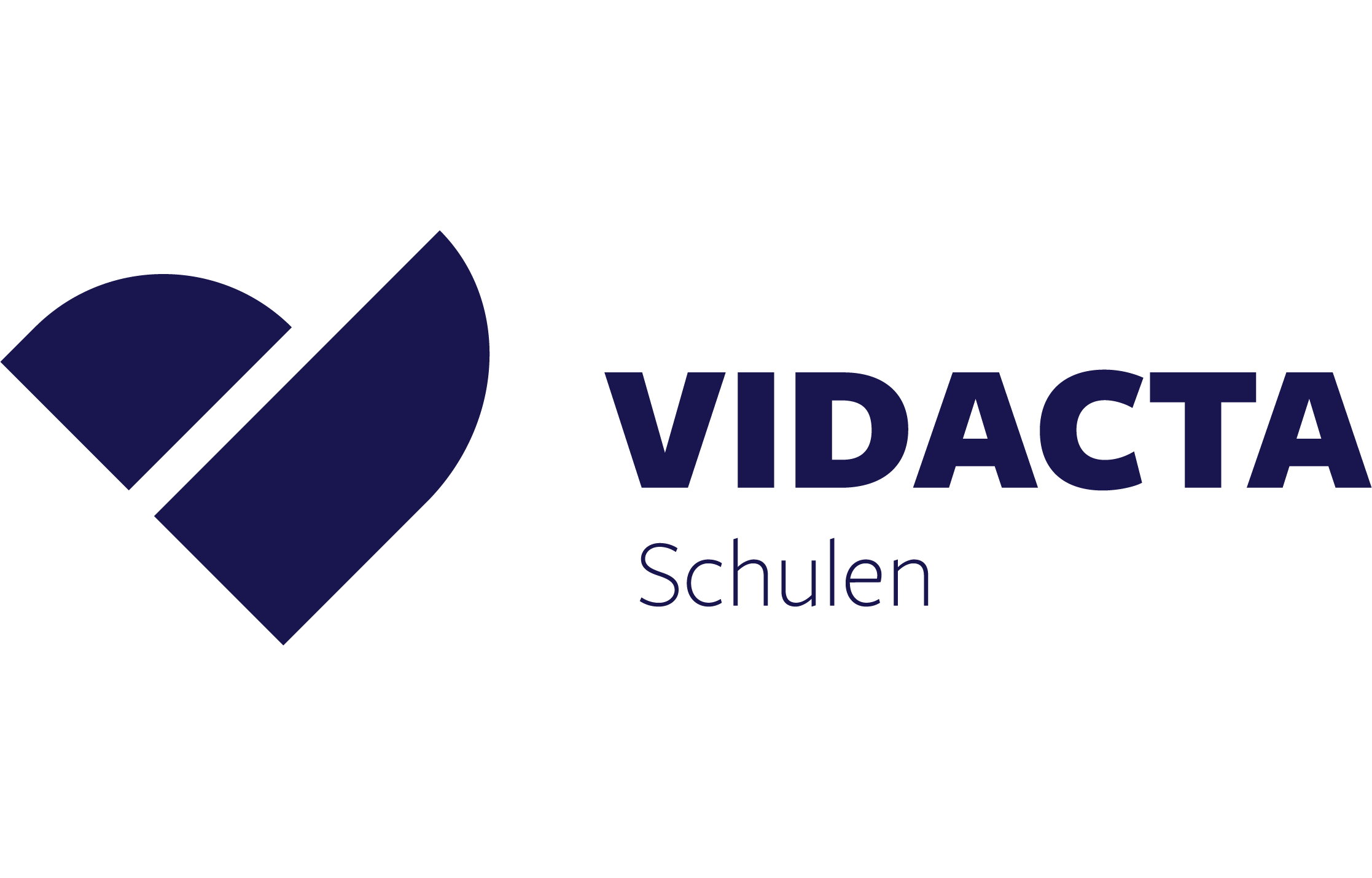 VIDACTA Logo in Blau