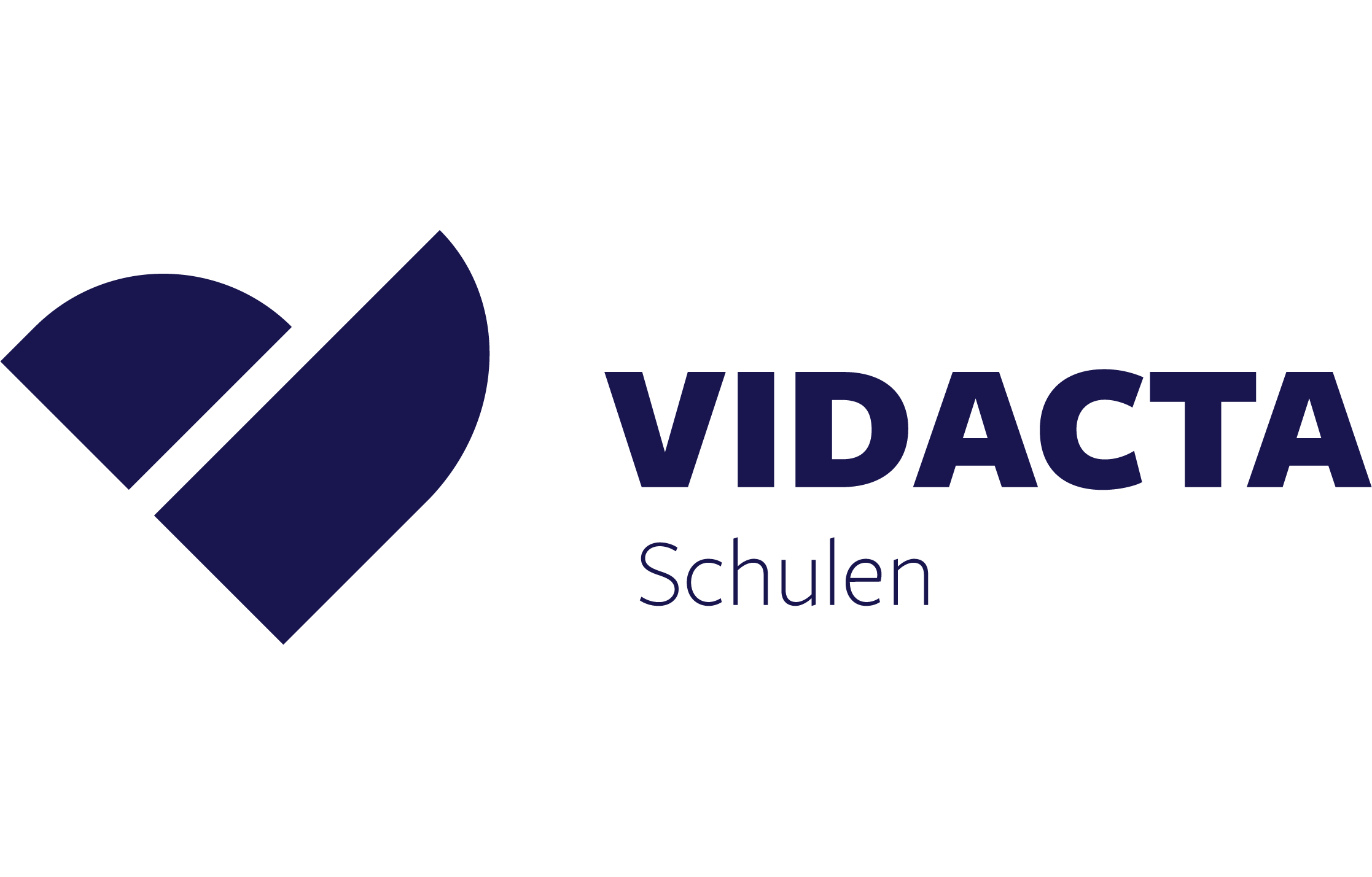 VIDACTA Logo in Blau