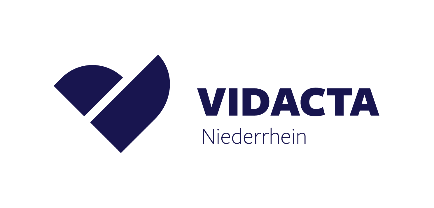 Niederrhein Lang VIDACTA Logo Blau 1
